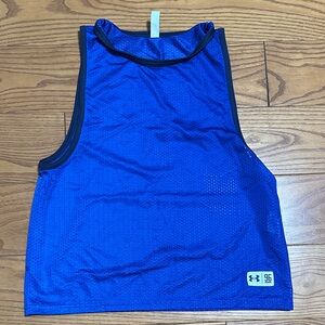 Under Armour Blue and Black Performance Tank